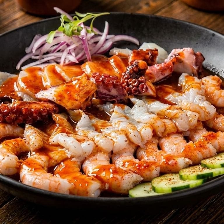 A Unique Mix Of Seafood And Sushi