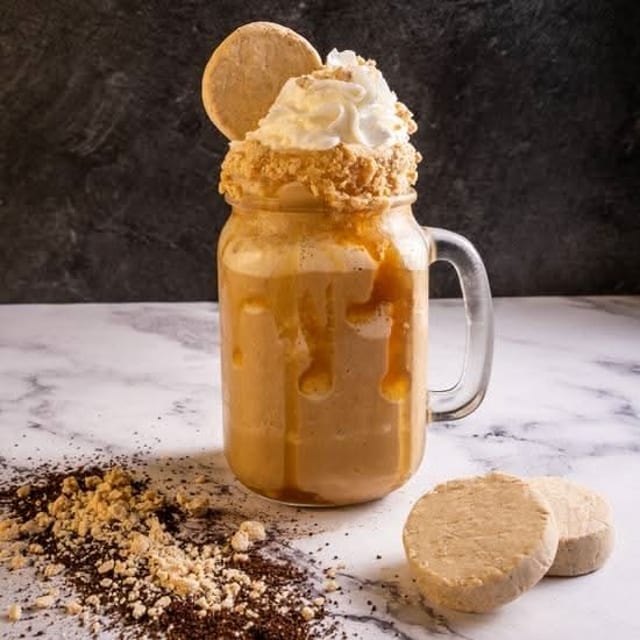Frappe de Mazapan.
